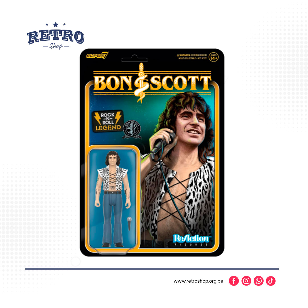 Figura de acción de BON SCOTT - AC/DC