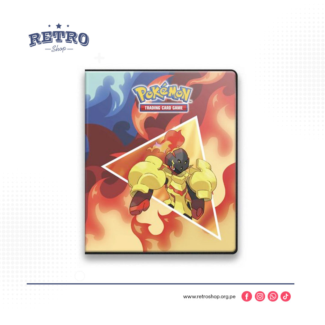 Pokemon TCG Folder portafolio 9 bolsillos portfolio 5-sheet 9-pocket armaro/cerule