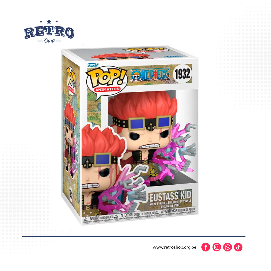 Funko Pop! Animación: One Piece - Eustass Kid Funko 1932