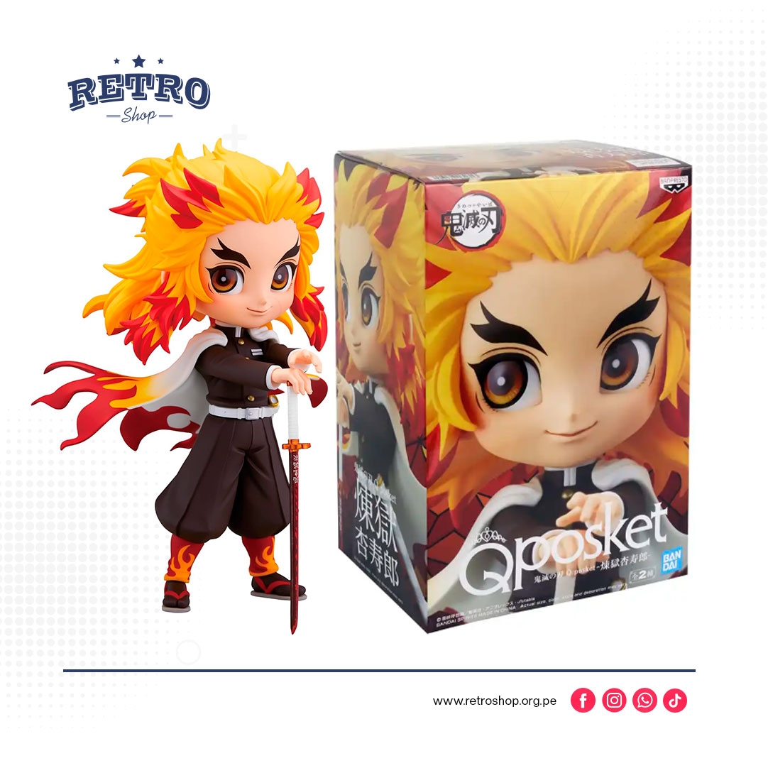 Banpresto - Q Posket - Demon Slayer - Kyojuro Rengoku
