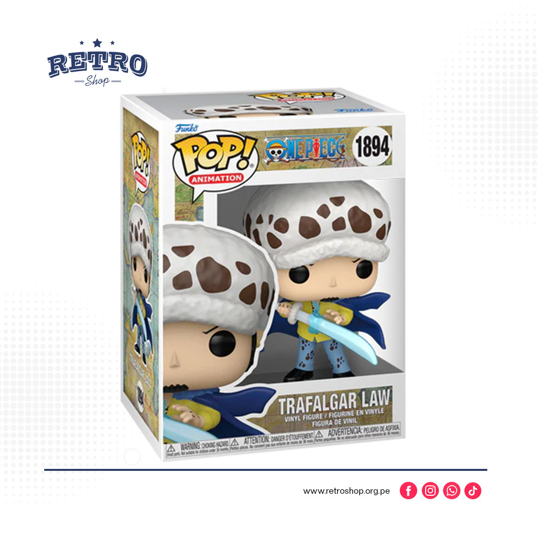 Funko Pop! Animación: One Piece - Trafalgar Law 1894