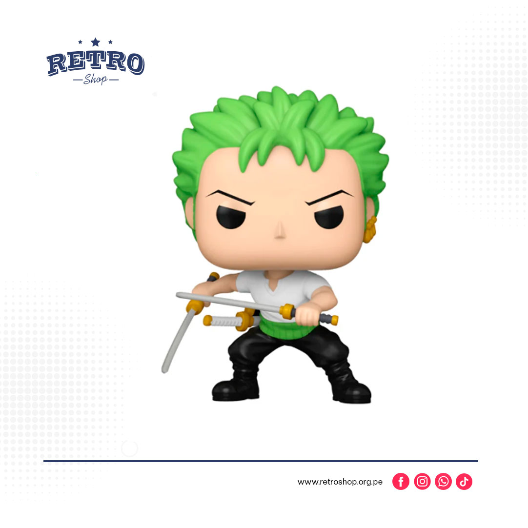 Funko Pop! Animación: One Piece - Roronoa Zoro with Swords 1775