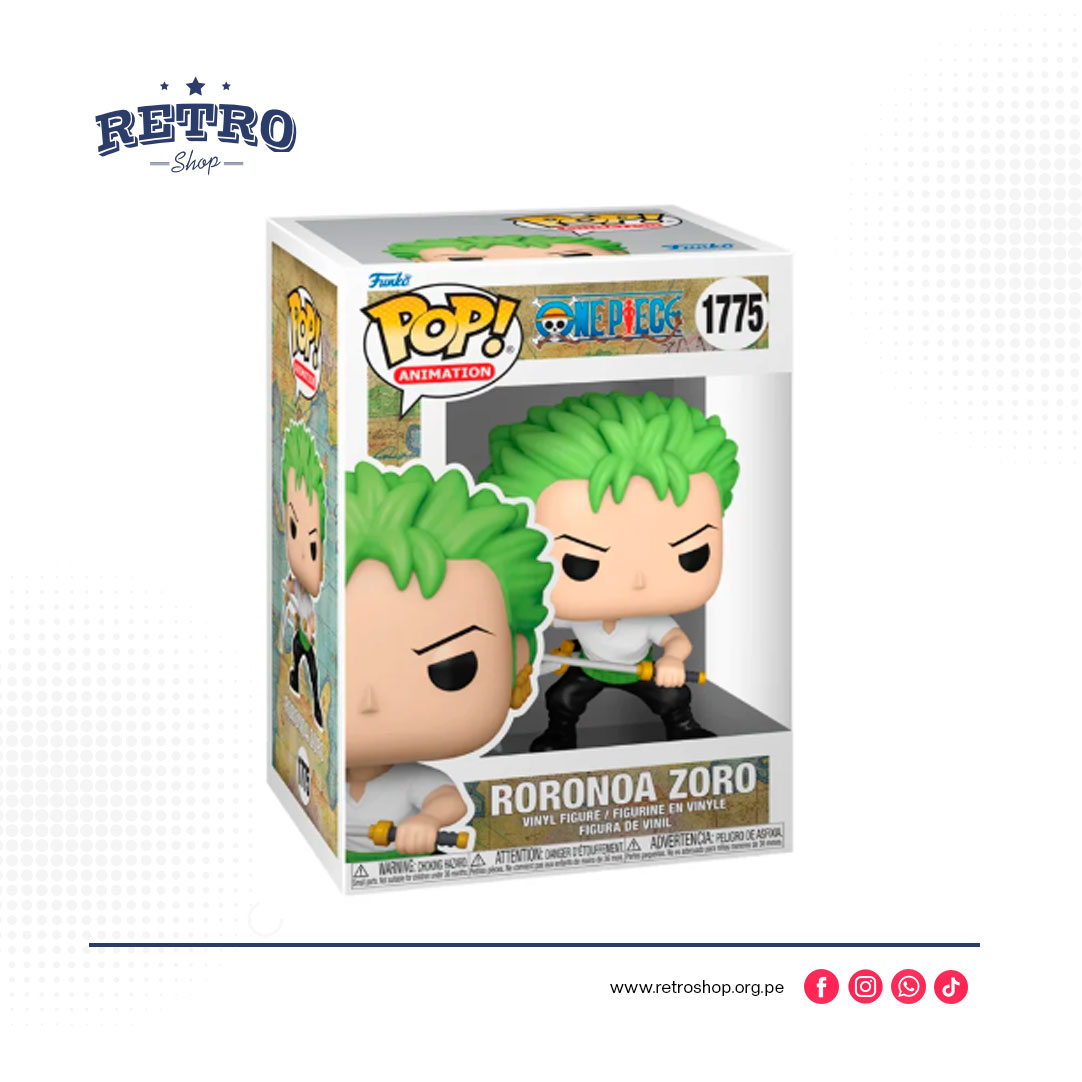 Funko Pop! Animación: One Piece - Roronoa Zoro with Swords 1775