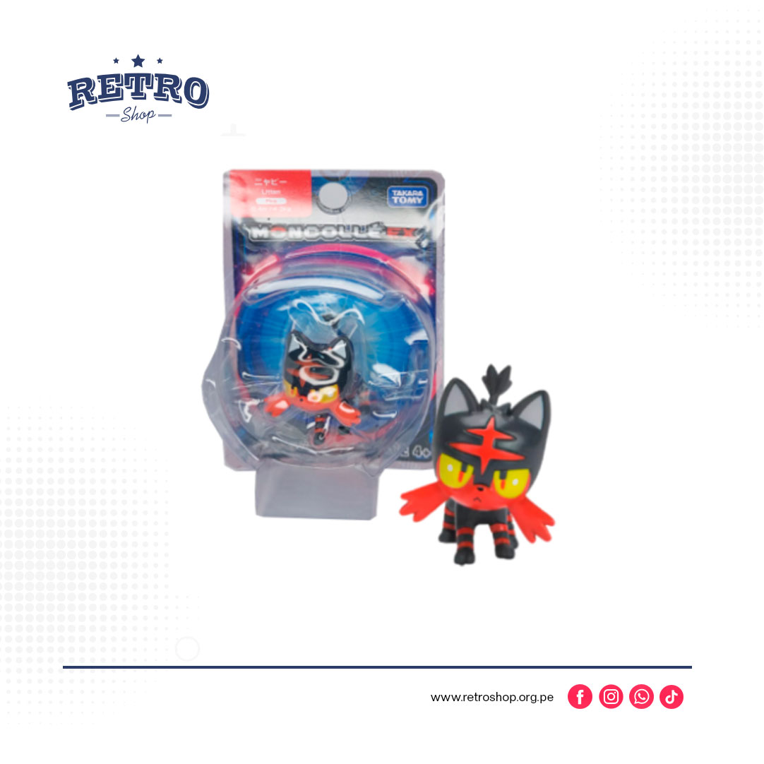 Pokemon Takara Tomy Exclusivo Asia Litten