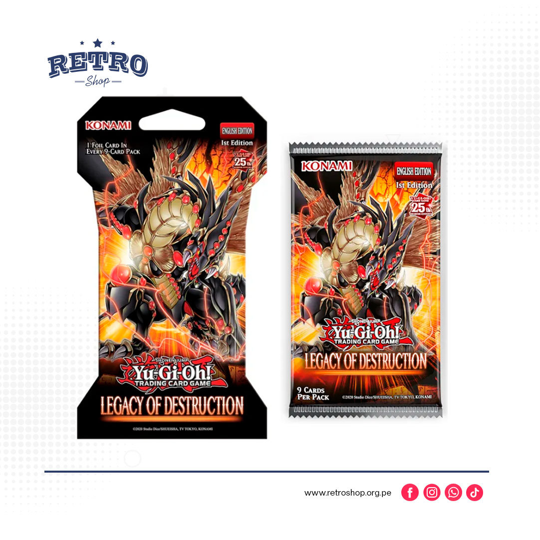 Yu-Gi-Oh! - Legacy of Destruction - Sleeved Blister Pack