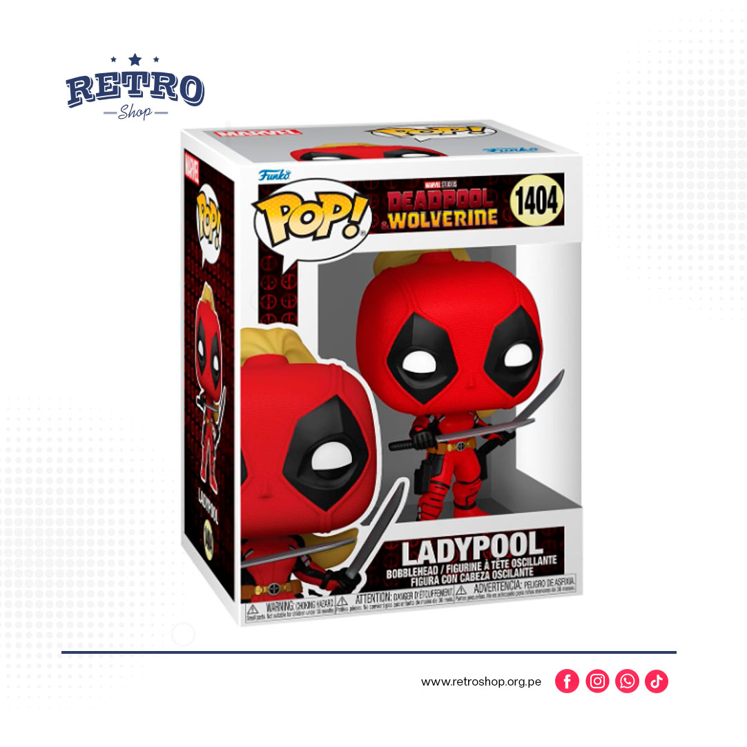 Funko POP Marvel: Deadpool & Wolverine - Ladypool - Deadpool #1404