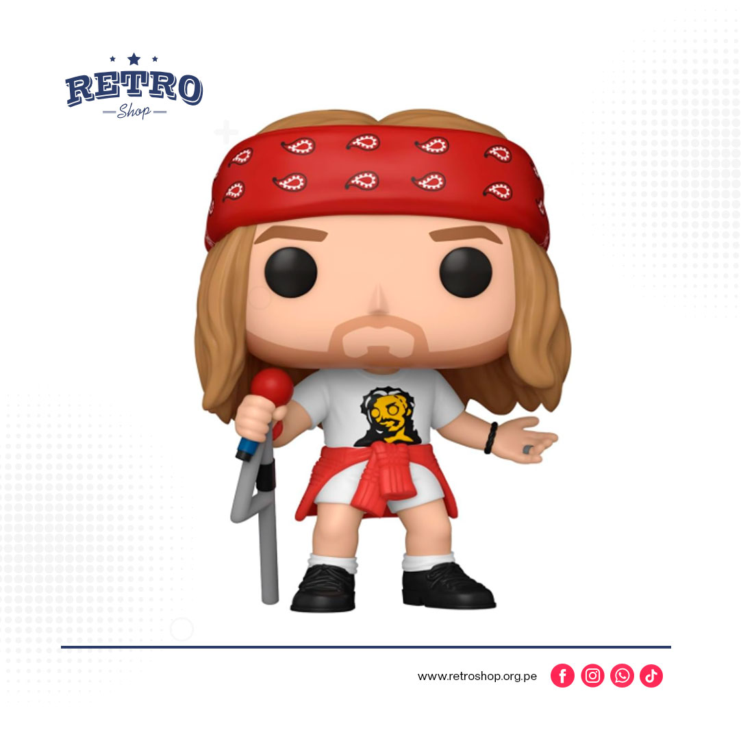 Funko POP! Rocks: Guns and Roses - Axel Rose - (1992) #397