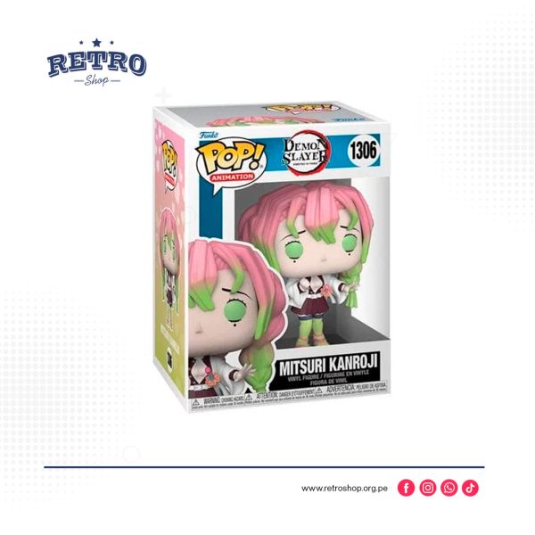 Funko-Pop-Demon-Slayer---Mitsuri-Kanroji-#1306-1 Funko Pop! – Demon Slayer: Mitsuri Kanroji #1306