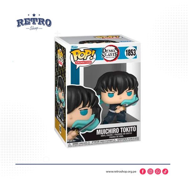 Funko-Pop-Demon-Slayer---Muichiro-Tokito-#1853-1 Funko Pop Demon Slayer - Muichiro Tokito #1853