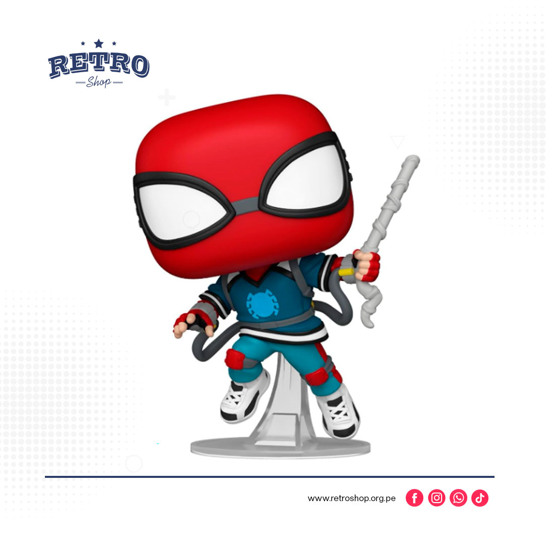 Funko Pop! Marvel: Friendly Neighborhood Spider-Man - Spider-Man (traje casero)