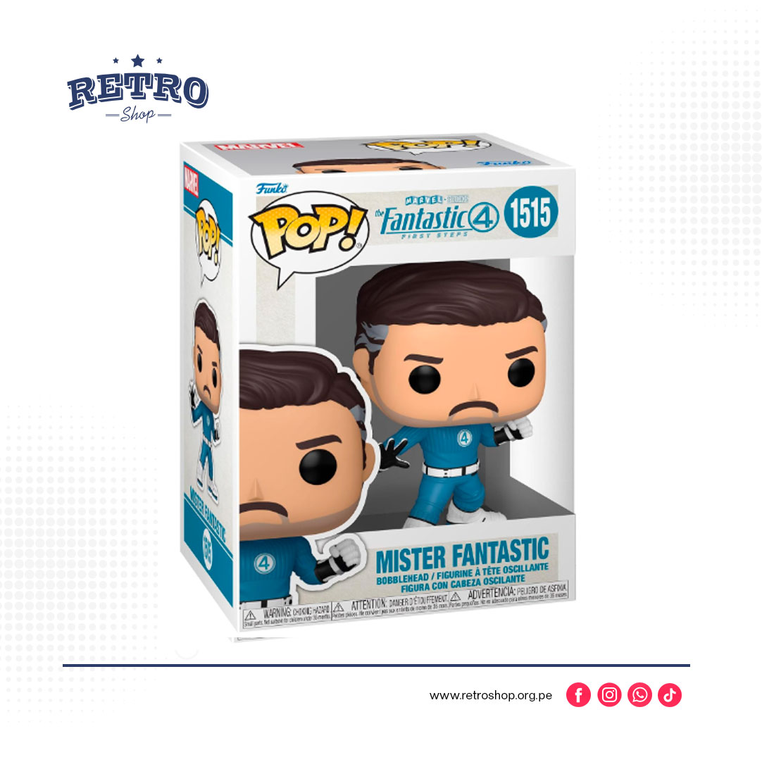Funko Pop! Marvel: The Fantastic Four: First Steps - Mr.Fantastic - Fantastic Four (2025)