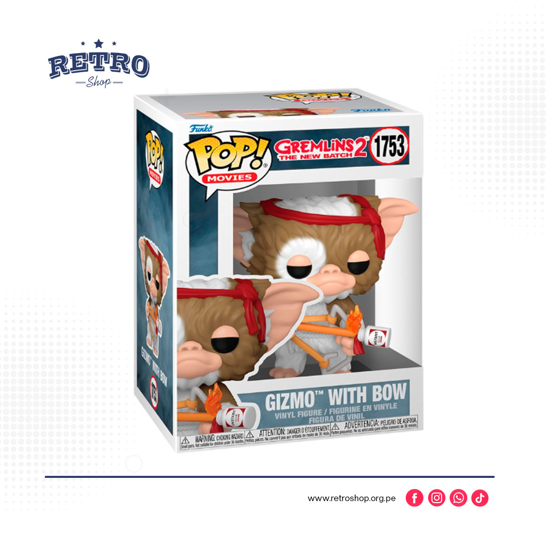 Funko Pop Movies: Gremlins - Gizmo con lazo #1753