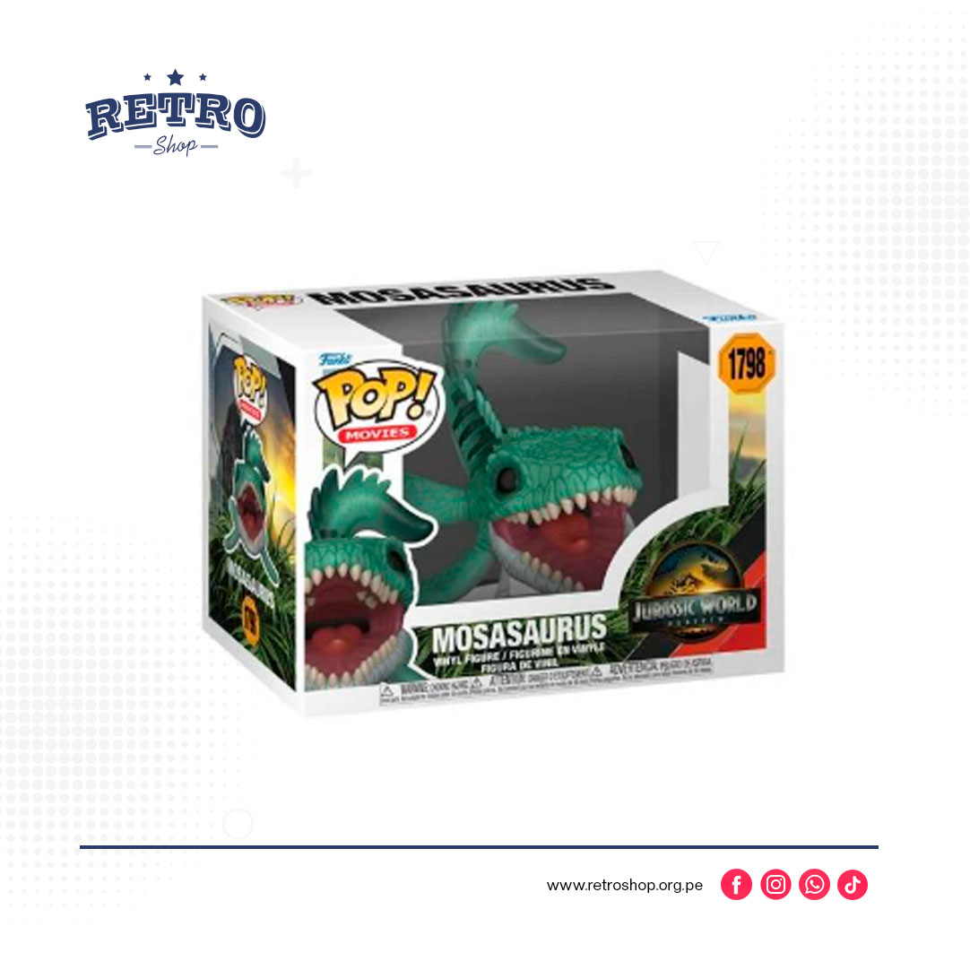 Mosasaurus-1798-(Jurassic-World-Rebirth)-Funko-Pop!-1 Funko Pop! Movies: Jurassic World Rebirth - Mosasaurus 1798