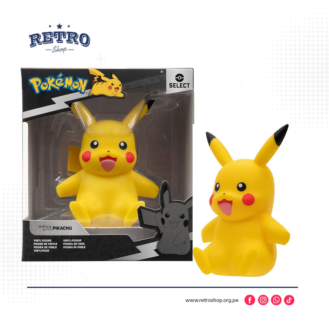 Pokemon Figura Pikachu Select De 4 Pulgadas