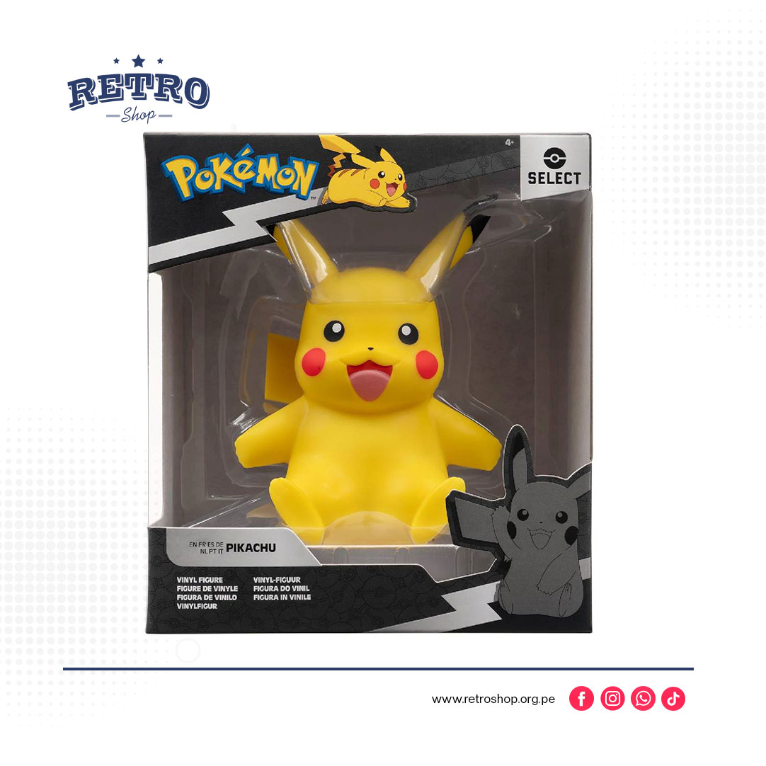 Pokemon Figura Pikachu Select De 4 Pulgadas