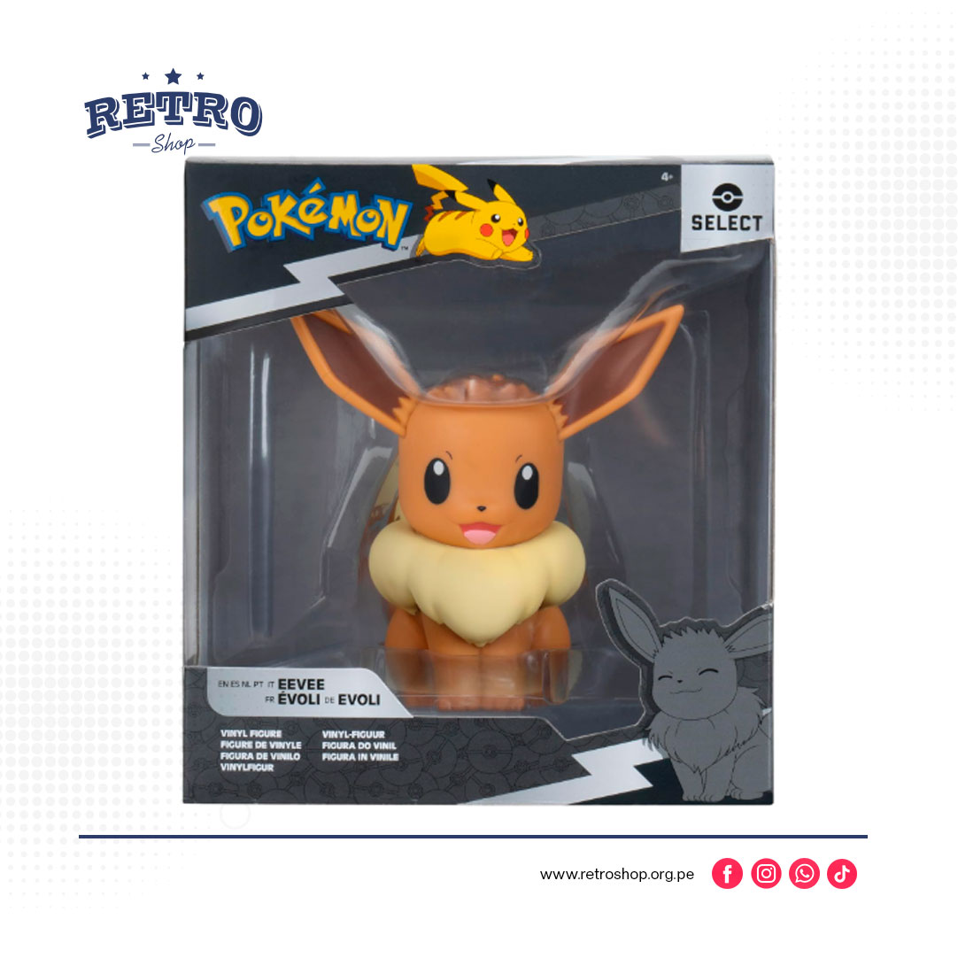 Pokemon Figura de vinilo Eevee Select - Figura de 4 pulgadas