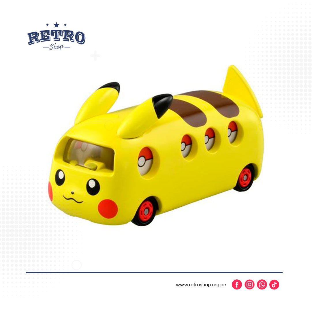 Pokemon-Pikachu-Pokedoko-Dokoikocar-0 Pokemon Pikachu Pokedoko Dokoikocar - TAKARA TOMY Tomica No.151