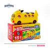 Pokemon Pikachu Pokedoko Dokoikocar - TAKARA TOMY Tomica No.151