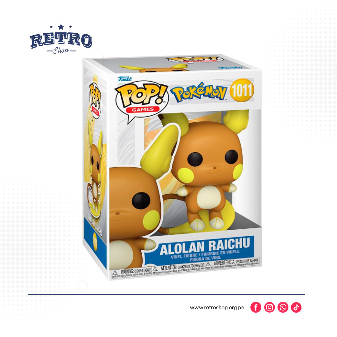 Funko Pop! Games: Pokemon - Raichu #1011
