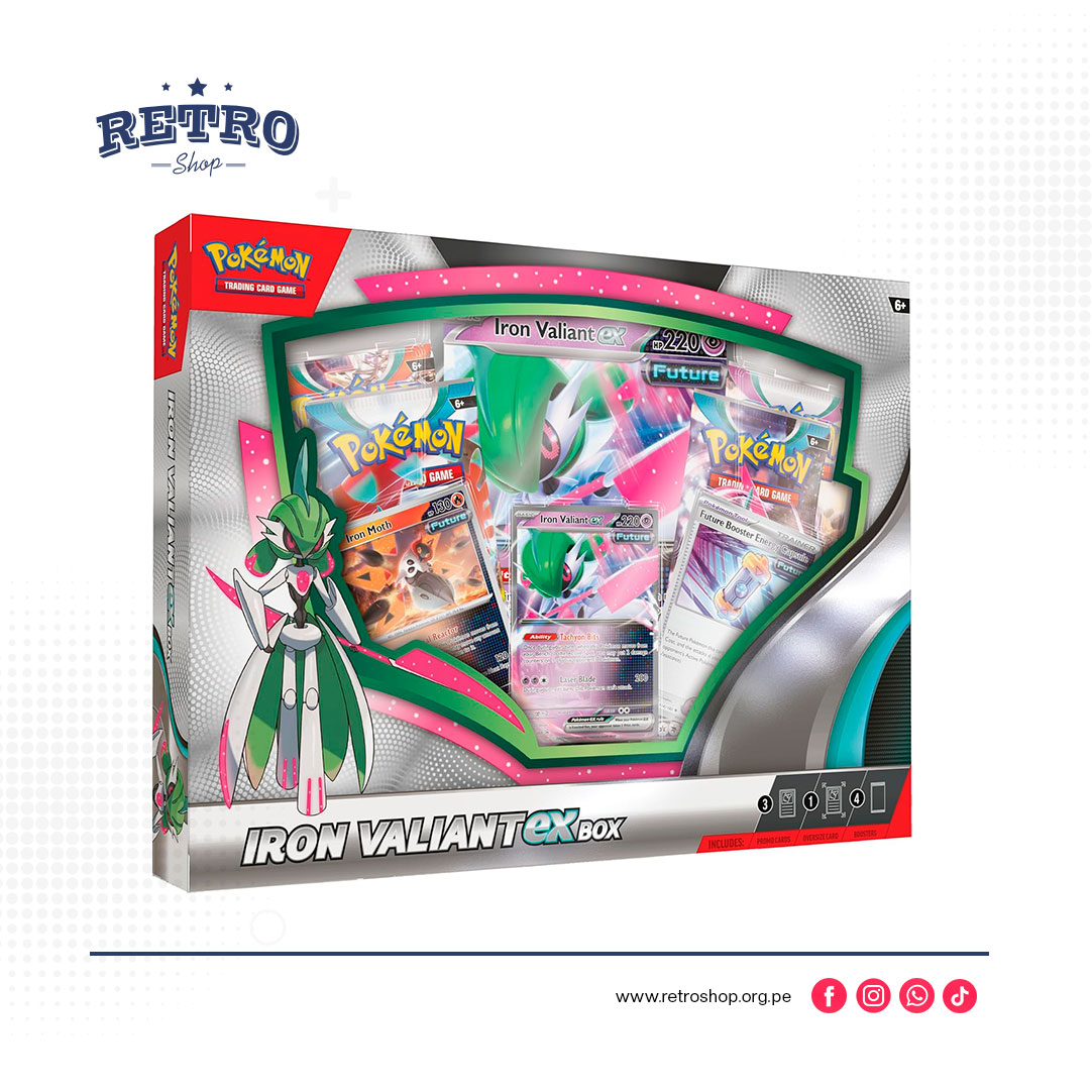 Pokemon TCG - Iron Valient Ex Box Ingles