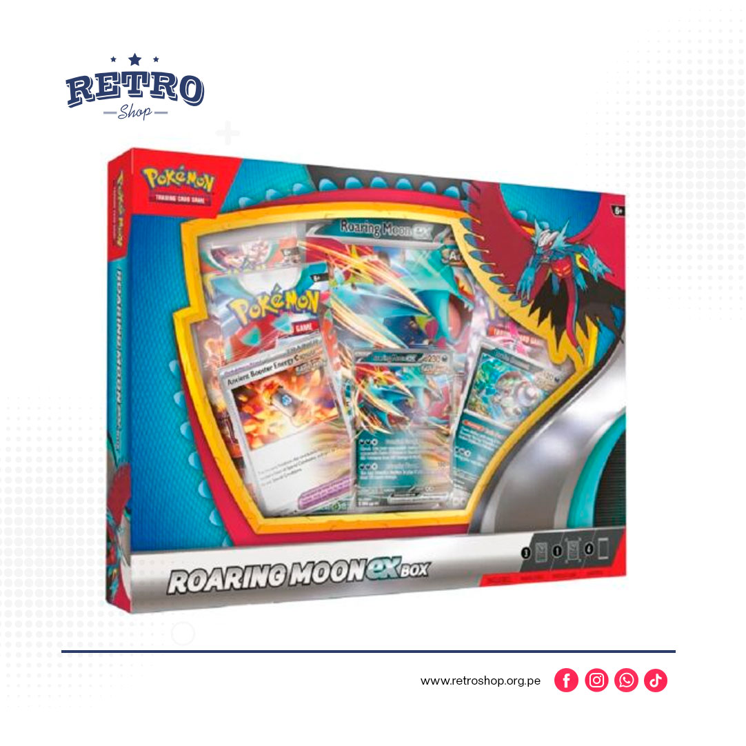 Pokemon TCG - Roaring Moon ex BOX
