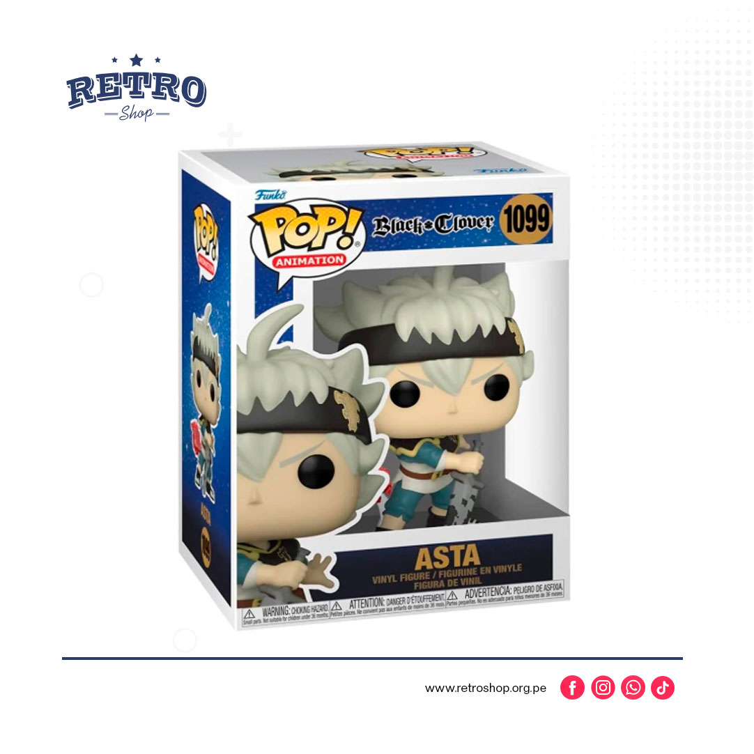 Funko Pop! animation: Black Clover - Asta