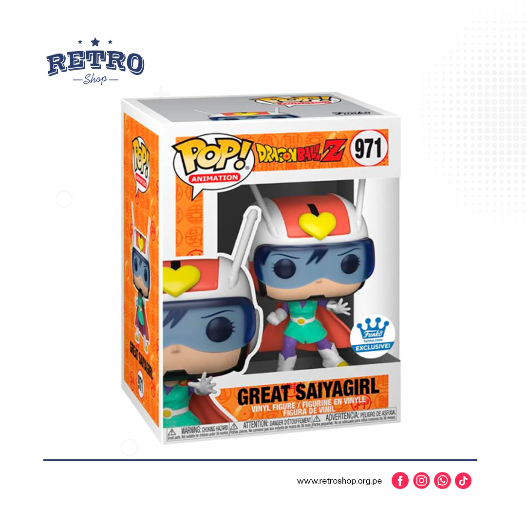 Funko Pop! animation: Dragonball Z - Gran Saiyagirl