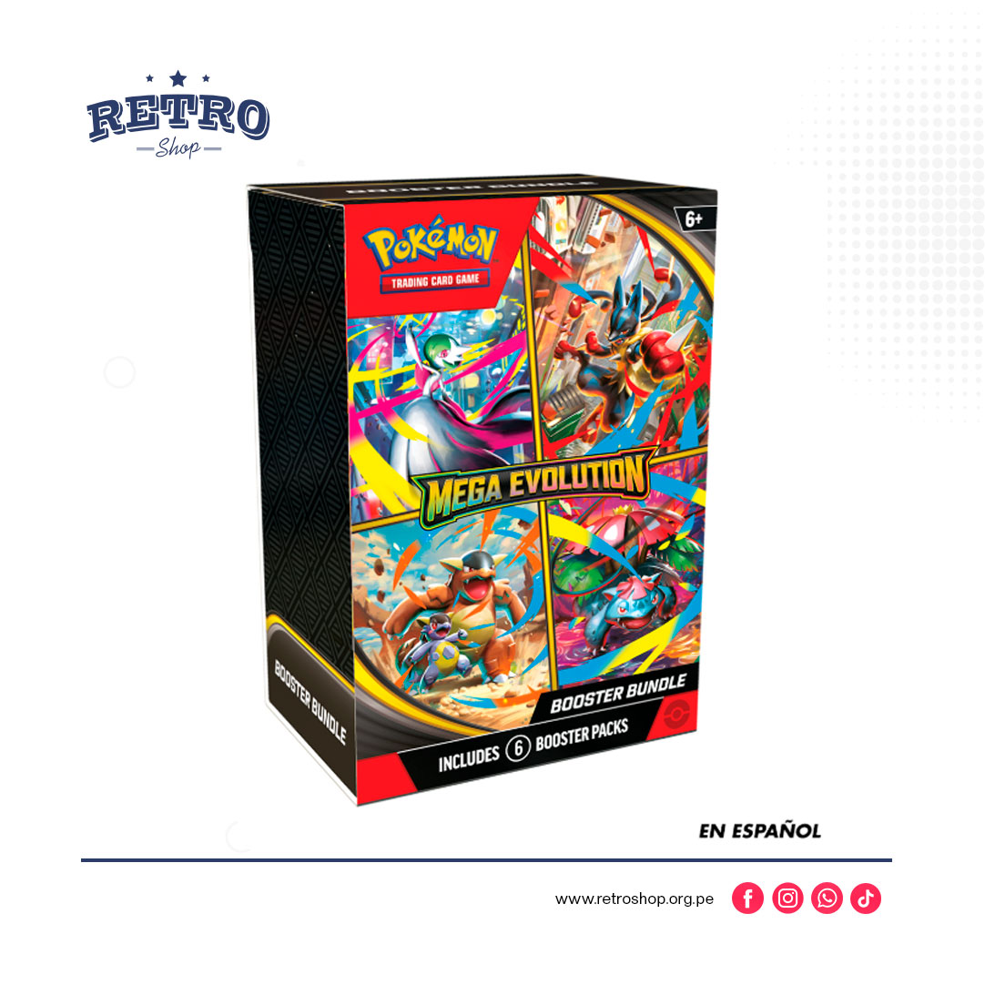 Pokemon TCG Mega Evolution Booster Bundle Español