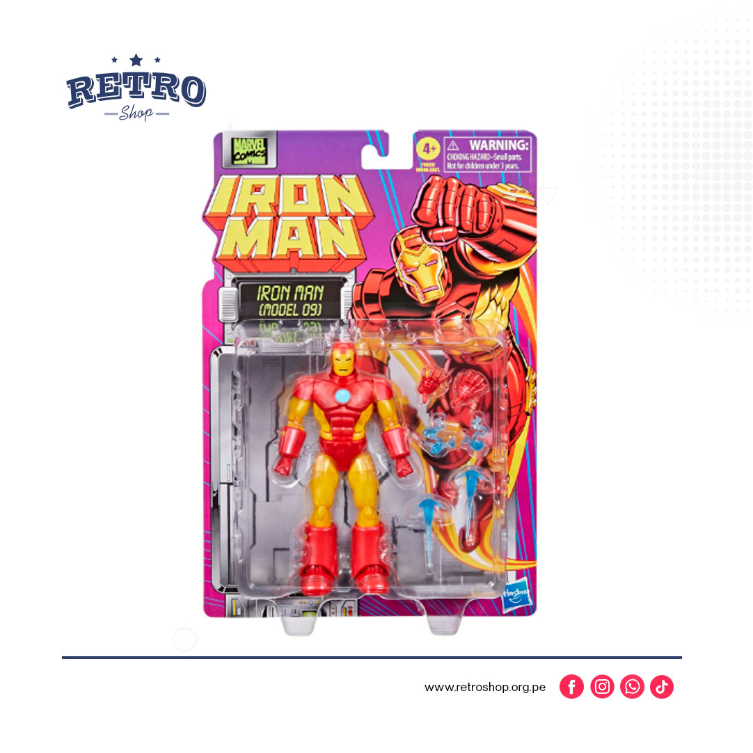 Marvel Legends Series Iron Man (Modelo 09)