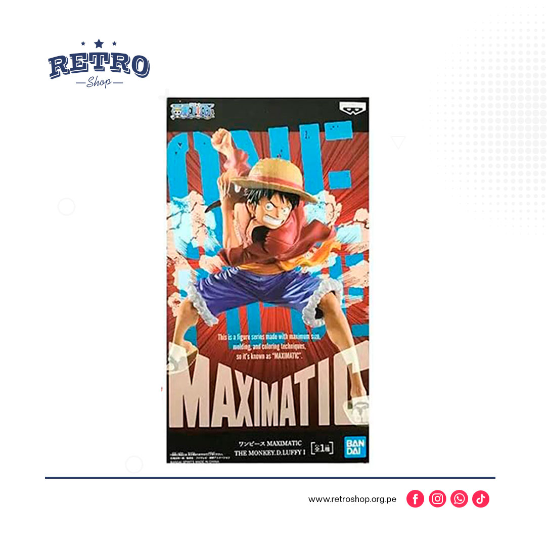 Figura Monkey D. Luffy – MAXIMATIC Vol. I (Banpresto)