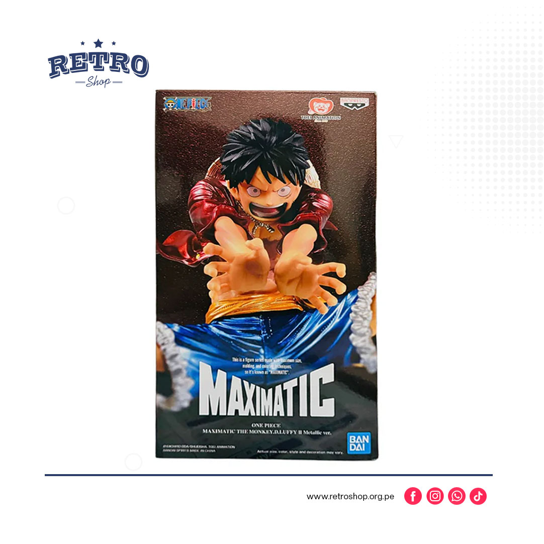 Banpresto Maximatic The Monkey D. Luffy II Metallic Version NYCC 2022 - One Piece