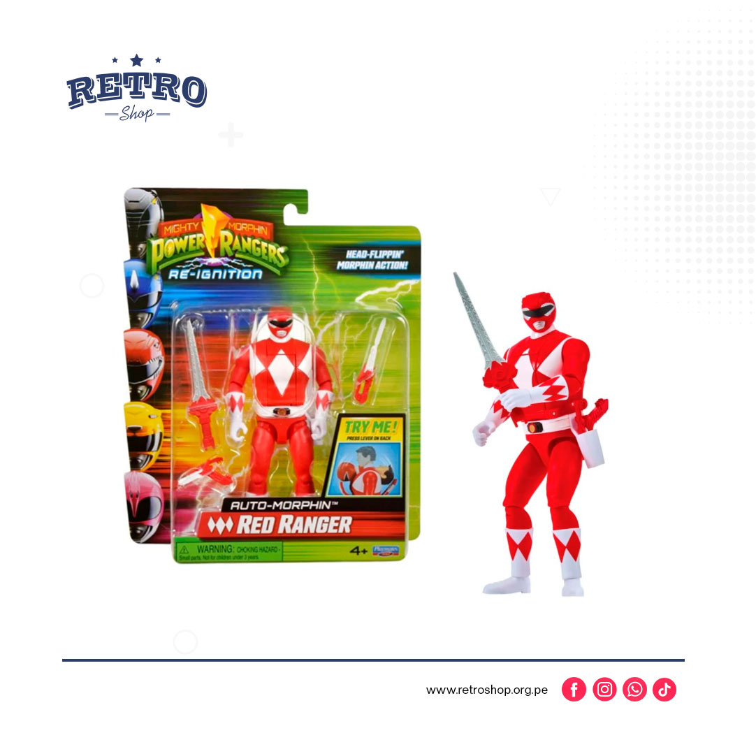 Red Ranger, Auto-Morphin