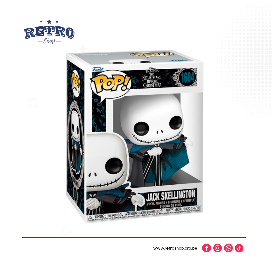 The-Nightmare-Before-Christmas---Couture-Jack-Skellington Funko Pop! Disney: The Nightmare Before Christmas - Couture Jack Skellington