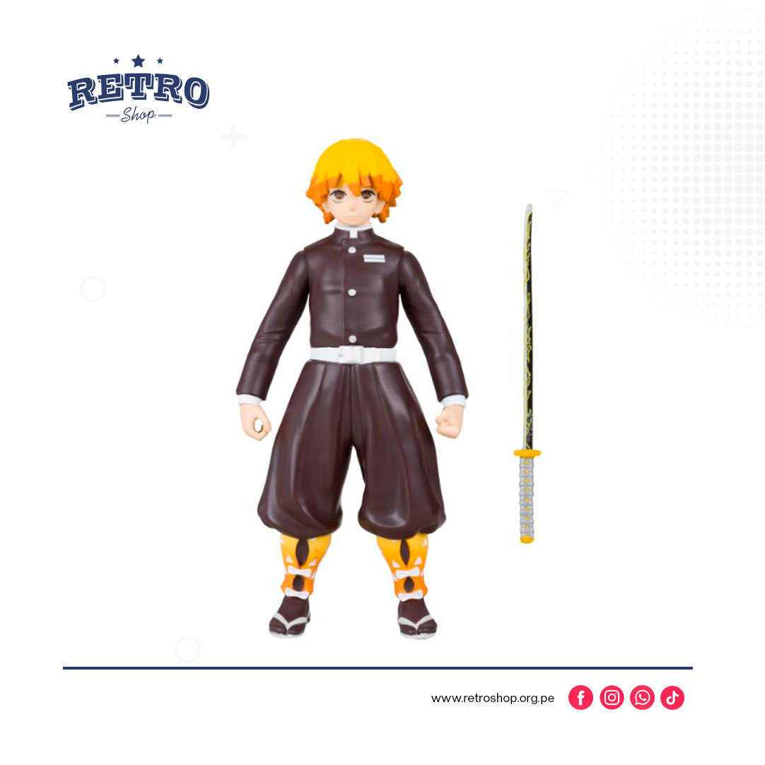 Kimetsu-no-Yaiba-Zenitsu-Agatsuma Figura Demon Slayer: Kimetsu no Yaiba Zenitsu Agatsuma