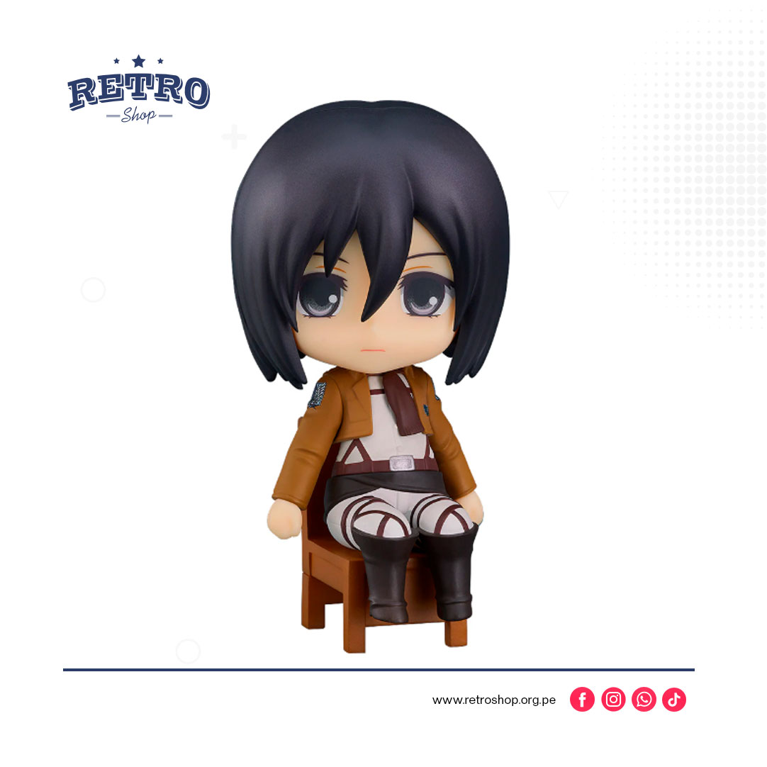 NENDOROID-SWACCHAO-MIKASA-ACKERMAN Nendoroid Swacchao! Mikasa Ackerman – Attack on Titan