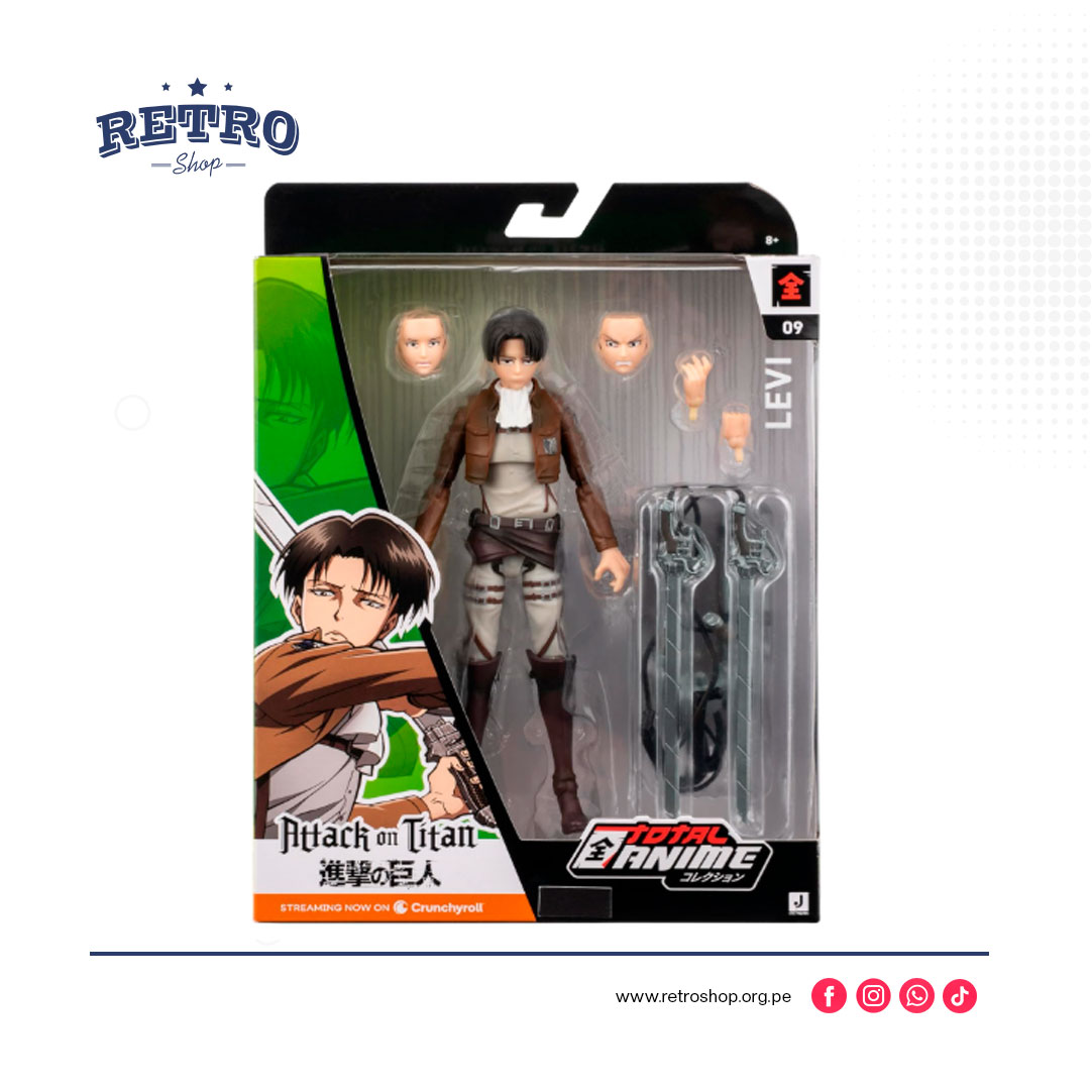 Levi - Ataque a Titán, Total Anime