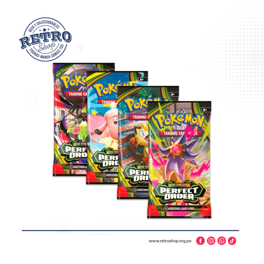 Pokemon TCG Perfect Order Sobre Ingles