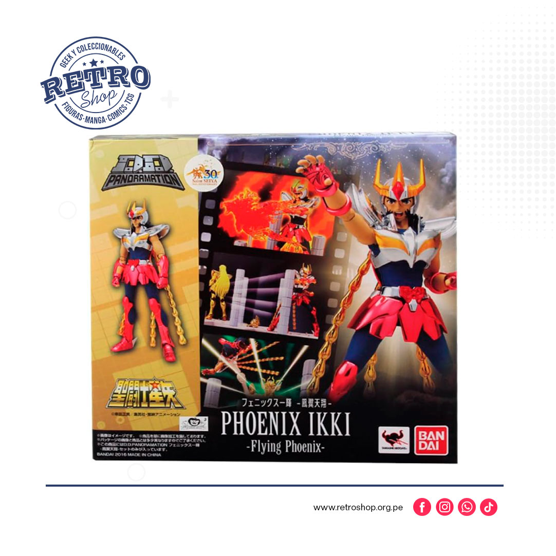 D.D.Panoramation-Phoenix-Ikki Bandai Tamashii Nations D.D. panormation Phoenix Ikki Saint Seiya