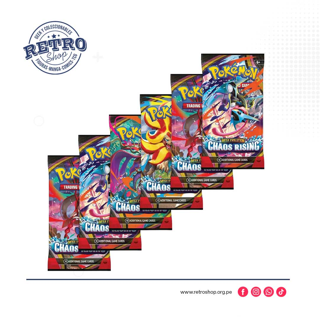 Pokemon-SOBRES-Chaos-Rising Pokemon TCG Chaos Rising Booster