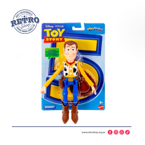 Woody Toy Story 5 – Disney Pixar | Mattel PlayScale