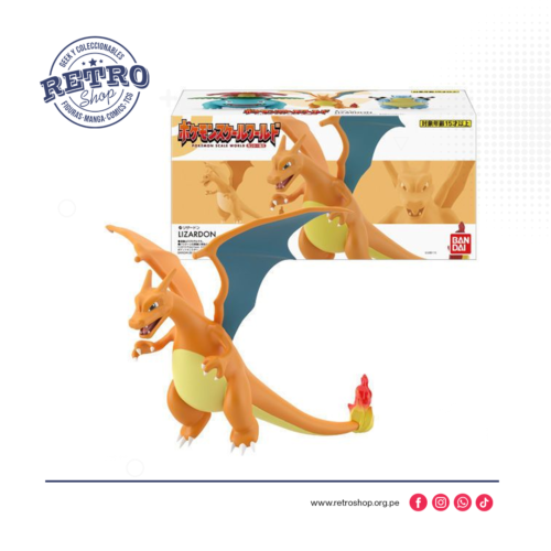 Pokémon Bandai Pocket Monster Scale World Kanto Charizard 1/20 PVC