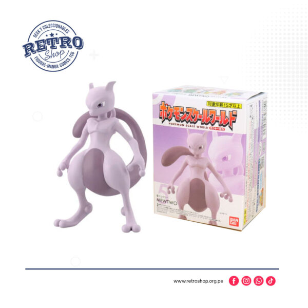 Pokemon-Scale-World-Kanto-Region-Mewtwo-Figure Pokemon Scale World Kanto Region Mewtwo Figure