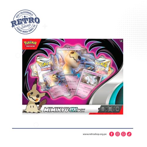 Colección-Mimikyu-Ex Pokemon TCG: Caja Mimikyu ex Español