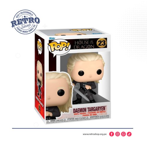 Funko Pop Televisión: La Casa del Dragón – Daemon Targaryen