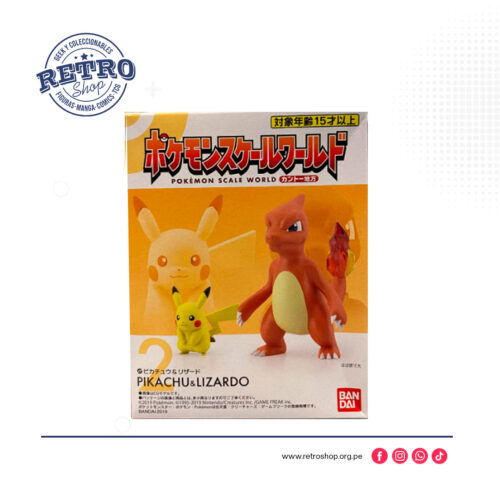 Pokemon-Scale-World-NUEVO-Charmeleon-Pikachu Pokémon Scale World Charmeleon y Pikachu