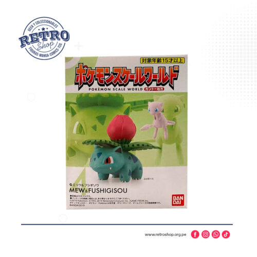 Pokemon-Scale-World-NUEVO-mew Pokémon Scale World Mew & Ivysaur