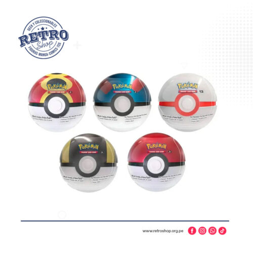 Pokemon TCG Pokeball Tin, Español 2025 C/u