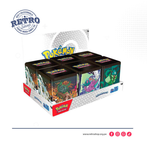 Pokemon TCG: Stacking Tin (Q1 2025), Español 2025 C/u